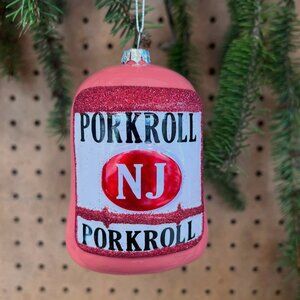 Glass Pork Roll Tree Ornament